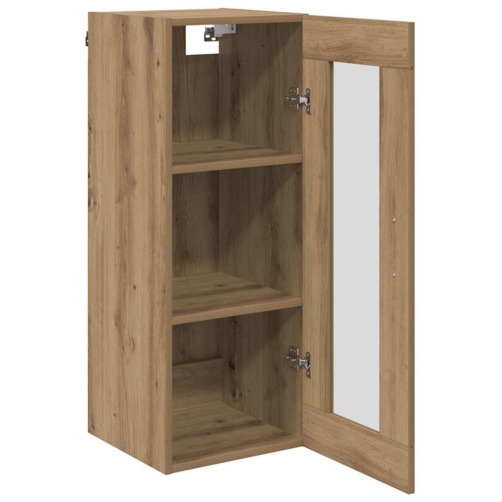 vidaXL Επιτοίχιο ντουλάπι Artisan Oak 34,5 x 34 x 90 εκ.