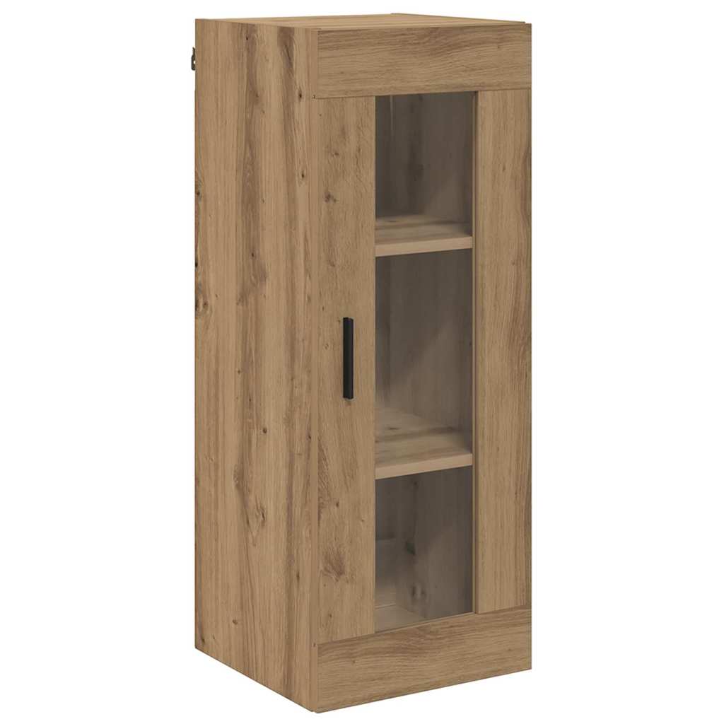 vidaXL Επιτοίχιο ντουλάπι Artisan Oak 34,5 x 34 x 90 εκ.