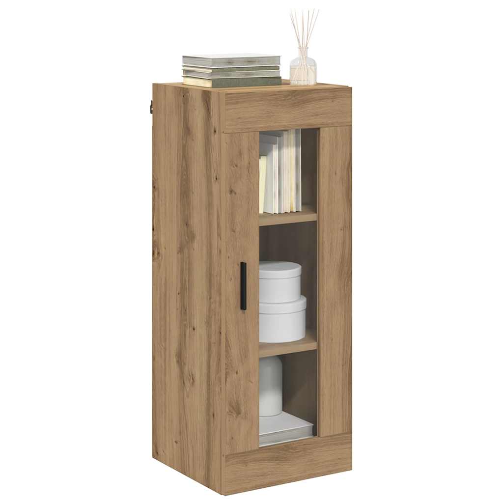 vidaXL Επιτοίχιο ντουλάπι Artisan Oak 34,5 x 34 x 90 εκ.