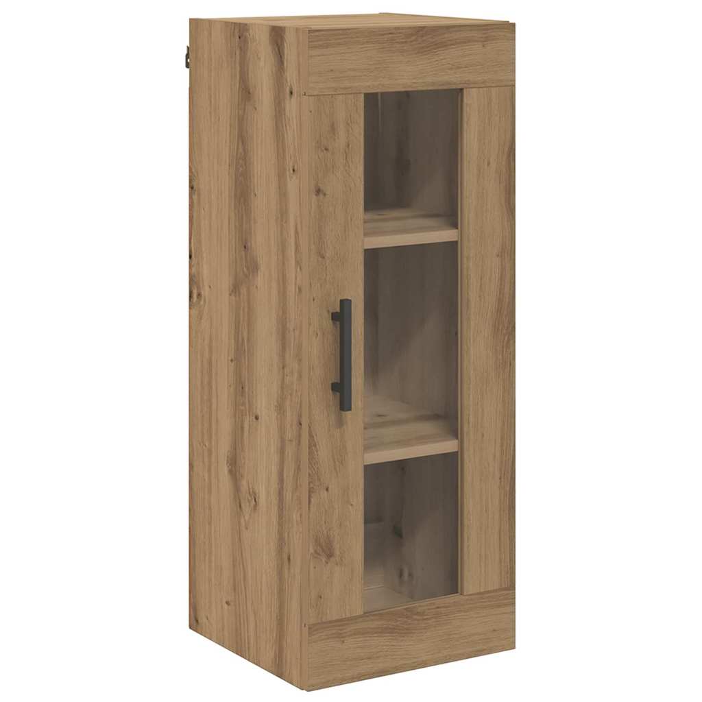 vidaXL Επιτοίχιο ντουλάπι Artisan Oak 34,5 x 34 x 90 εκ.