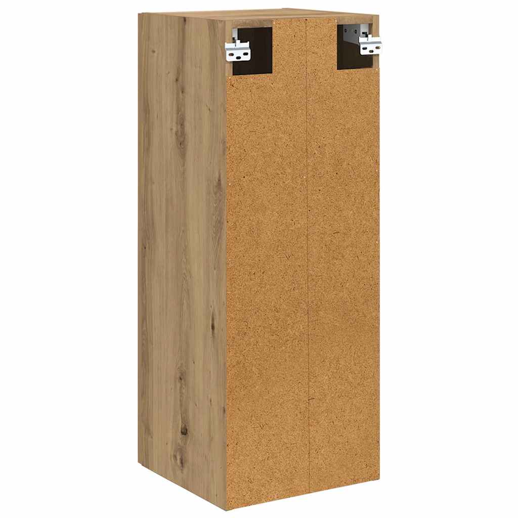 vidaXL Επιτοίχιο ντουλάπι Artisan Oak 34,5 x 34 x 90 εκ.