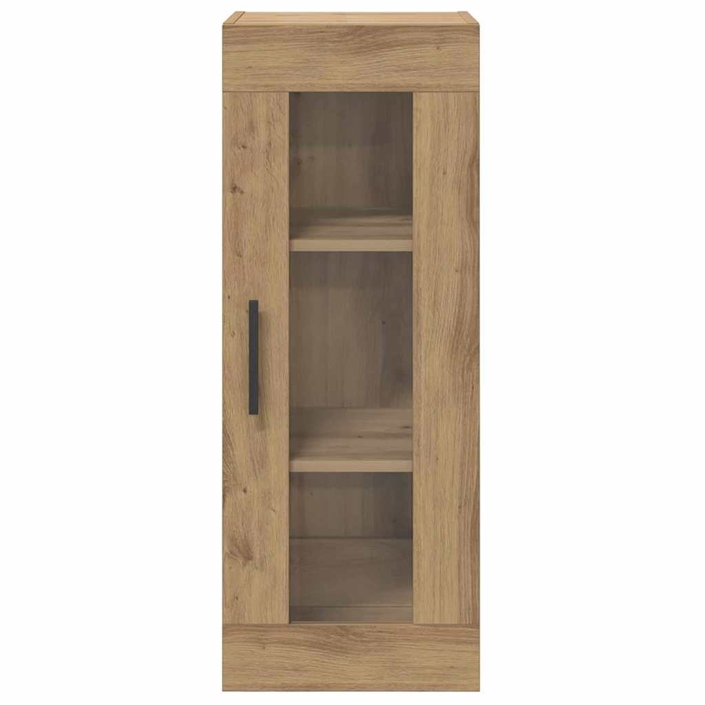 vidaXL Επιτοίχιο ντουλάπι Artisan Oak 34,5 x 34 x 90 εκ.