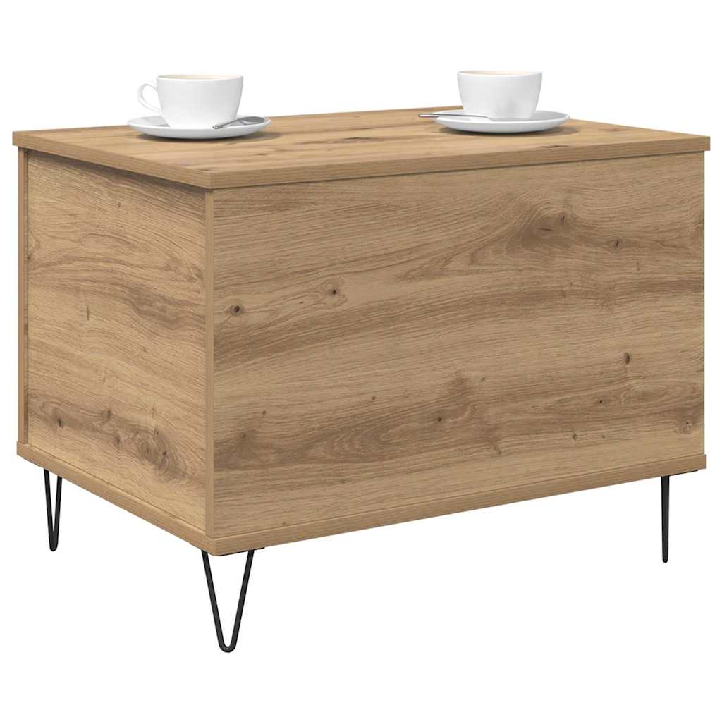 vidaXL Τραπεζάκι σαλονιού Artisan Oak 60 x 44,5 x 45 εκ