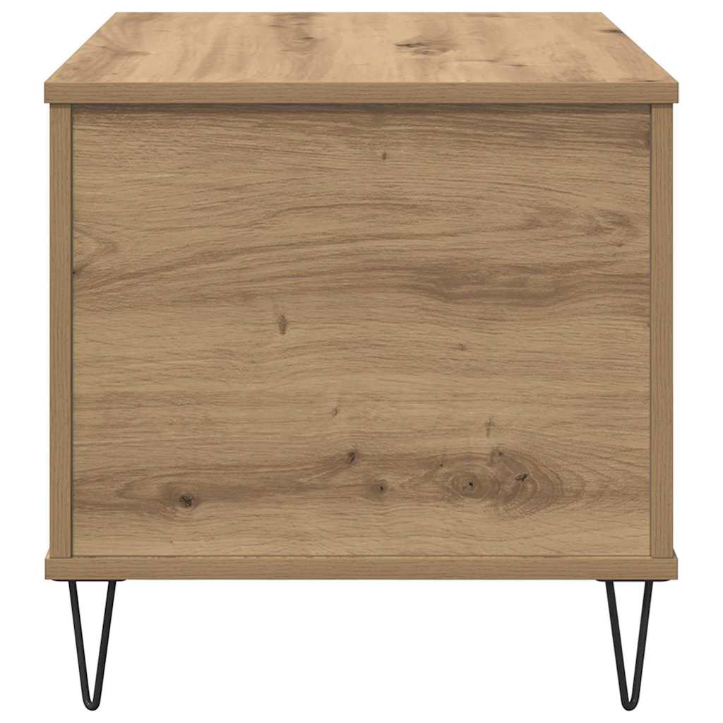 vidaXL Τραπεζάκι σαλονιού Artisan Oak 60 x 44,5 x 45 εκ