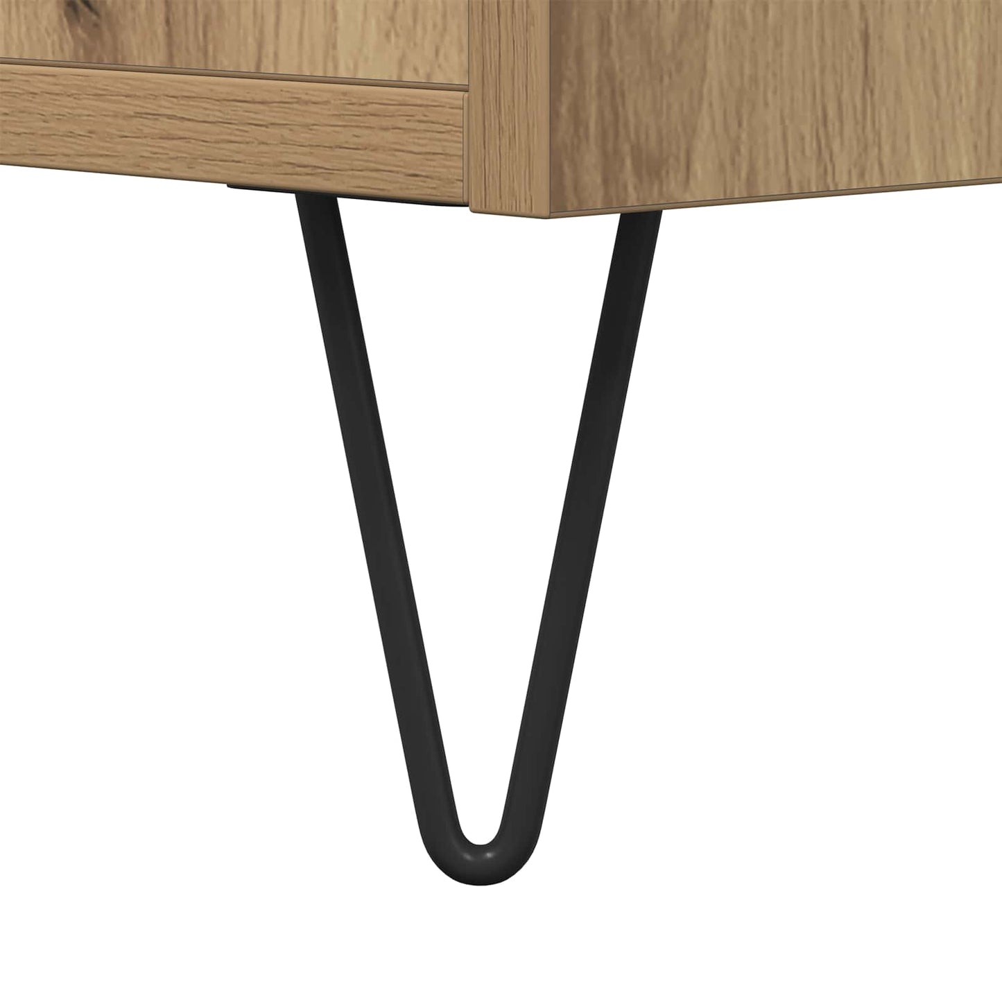 vidaXL Τραπεζάκι σαλονιού με συρτάρι Artisan Oak 102 x 44,5 x 50 εκ