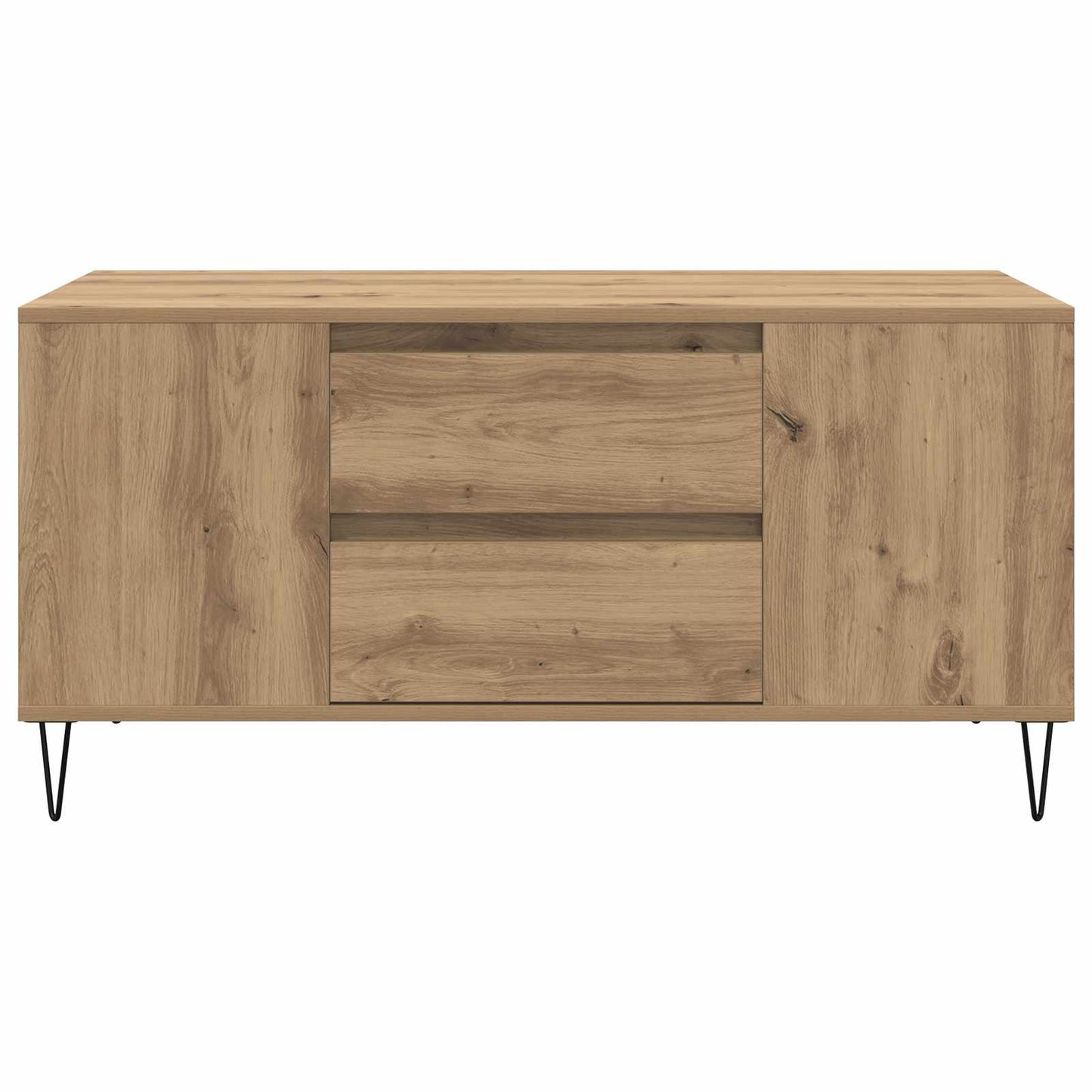 vidaXL Τραπεζάκι σαλονιού με συρτάρι Artisan Oak 102 x 44,5 x 50 εκ