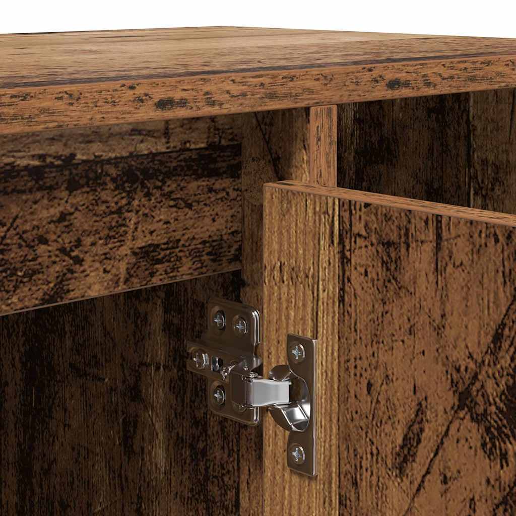 vidaXL Ντουλάπι TV Παλιό Ξύλο 100 x 35 x 55 εκ Επεξεργασμένο ξύλο