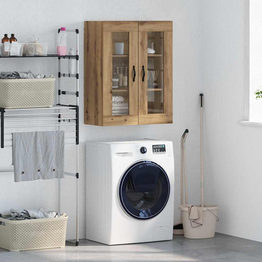 vidaXL Επιτοίχιο ντουλάπι Artisan Oak 69,5 x 34 x 90 εκ.