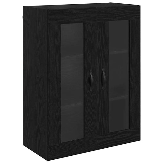 vidaXL Επιτοίχιο ντουλάπι Μαύρη Οξυά 69,5 x 34 x 90 εκ.