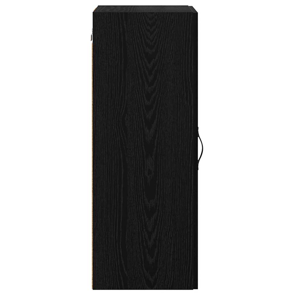 vidaXL Επιτοίχιο ντουλάπι Μαύρη Οξυά 34,5 x 34 x 90 εκ.