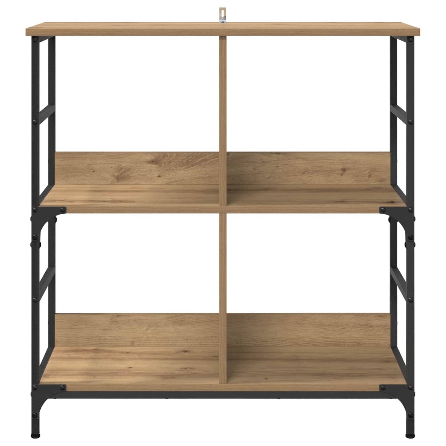 vidaXL Ράφι Βιβλίων artisan δρυς 78.5 x 33 x 82 εκ Επεξεργασμένο ξύλο