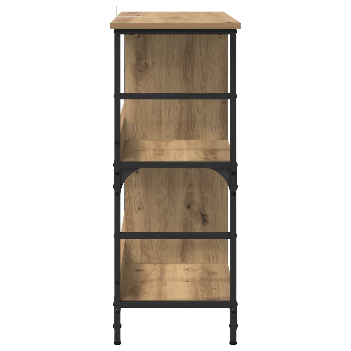 vidaXL Ράφι Βιβλίων artisan δρυς 78.5 x 33 x 82 εκ Επεξεργασμένο ξύλο
