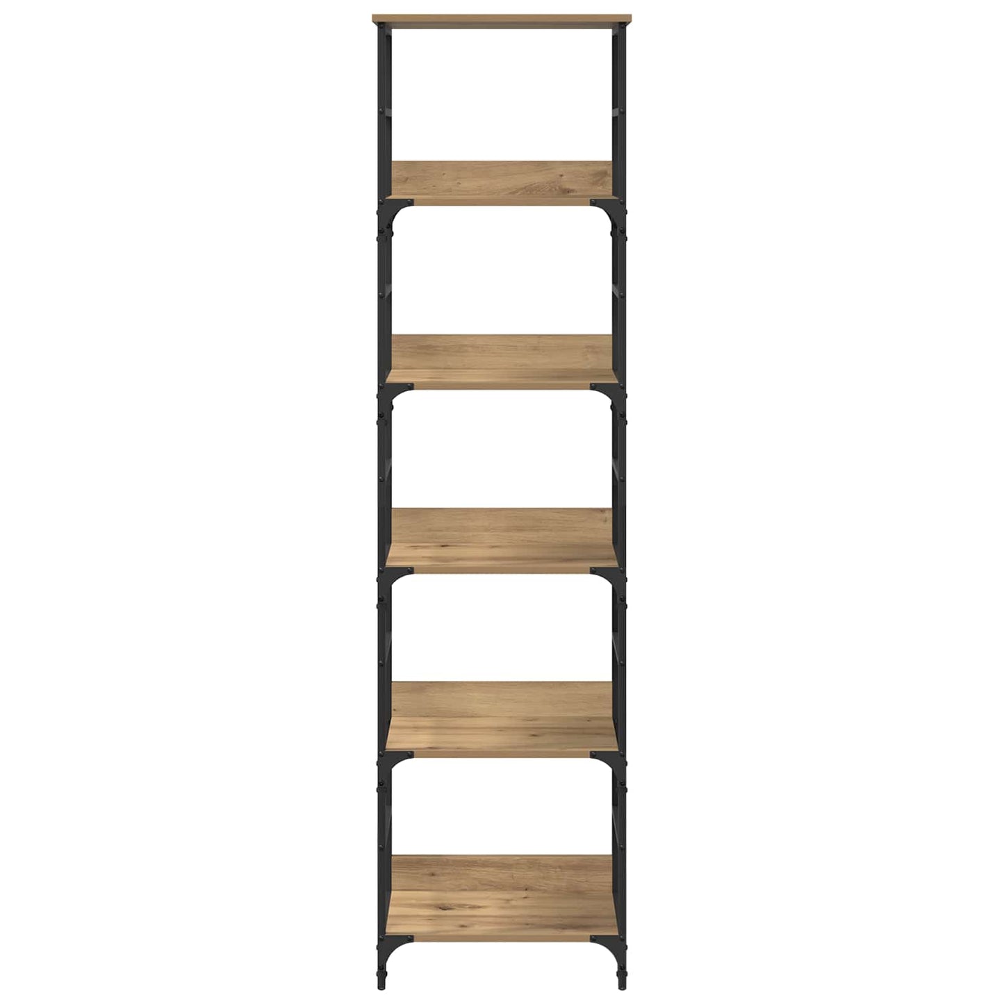 vidaXL Ράφι Βιβλίων Artisan Oak 50 x 33 x 188,5 εκ Επεξεργασμένο ξύλο
