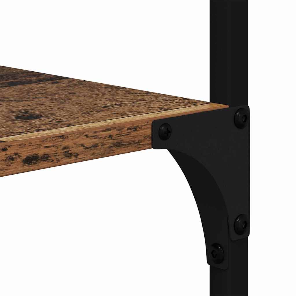 vidaXL Ράφι Βιβλίων Παλιό ξύλο 99 x 35,5 x 176 cm Επεξεργασμένο ξύλο