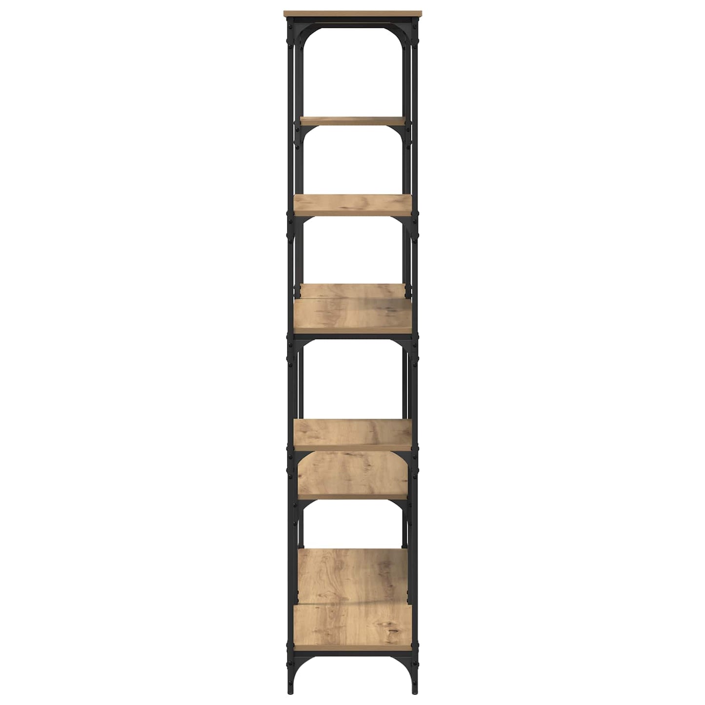 vidaXL Ράφι Βιβλίων Artisan Oak 99 x 35,5 x 176 cm Επεξεργασμένο ξύλο