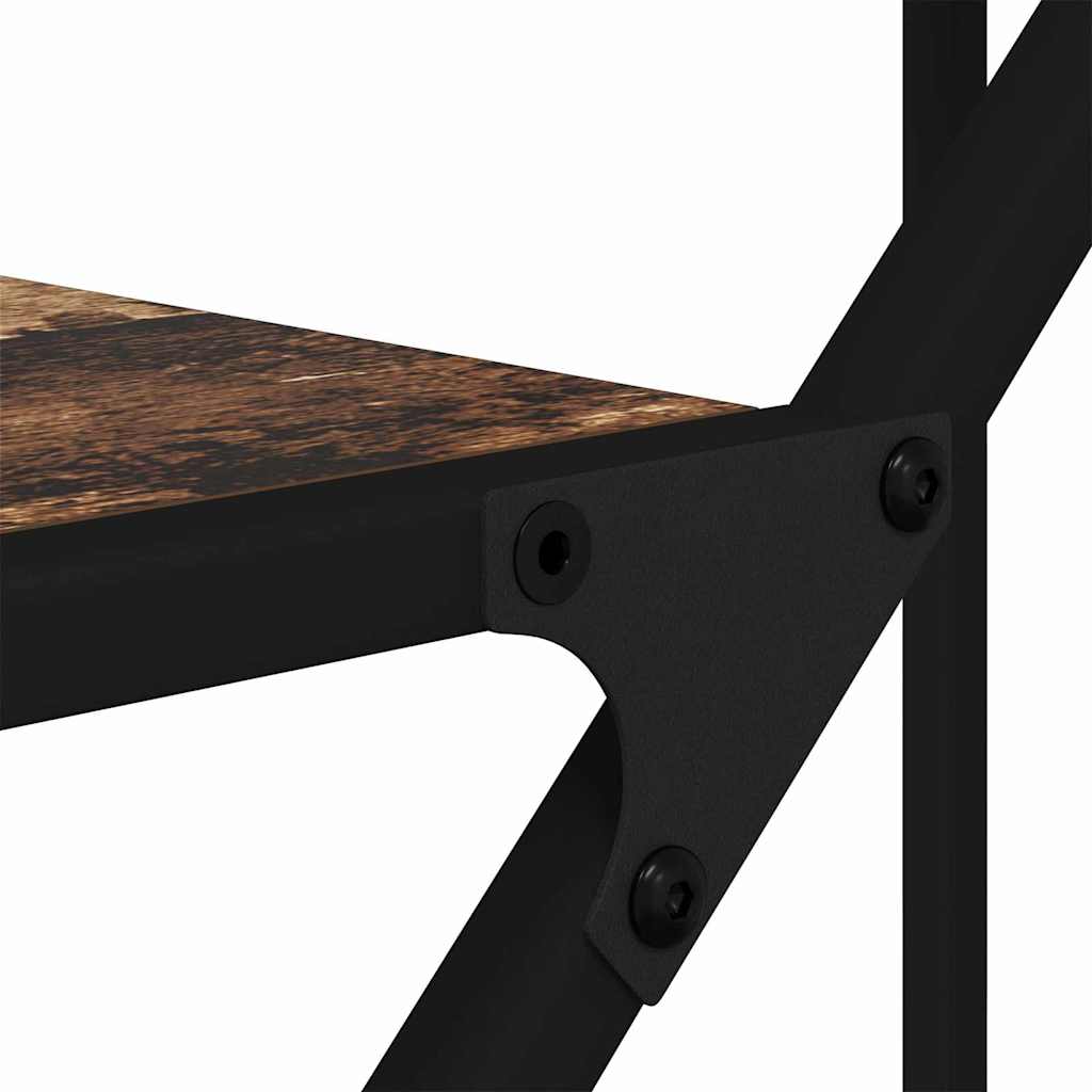 vidaXL Ράφι Βιβλίων Παλιό Ξύλο 91 x 36 x 176 εκ Επεξεργασμένο ξύλο