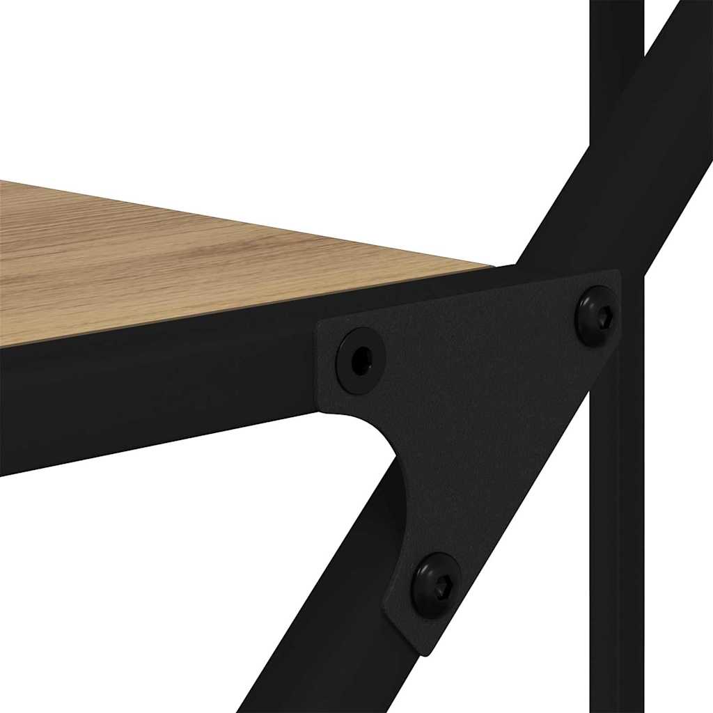 vidaXL Ράφι Βιβλίων Artisan Oak 91 x 36 x 176 εκ Επεξεργασμένο ξύλο