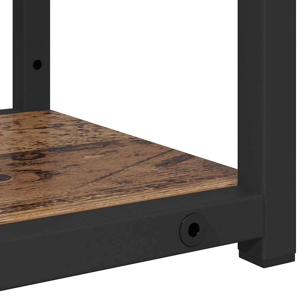 vidaXL Ράφι Τοίχου Επιτοίχιο Παλιό Ξύλο 60 x 21 x 78,5 cm