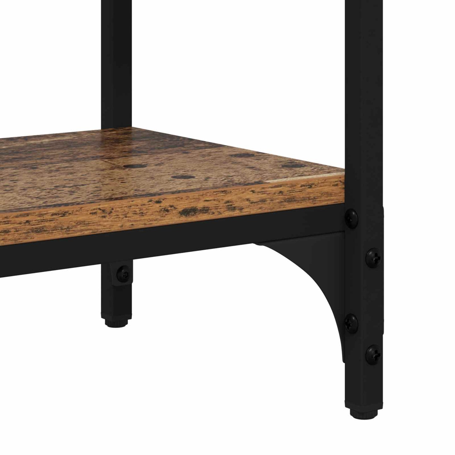 vidaXL Τραπέζι κονσόλας Παλιό Ξύλο 100 x 39 x 78,5 εκ
