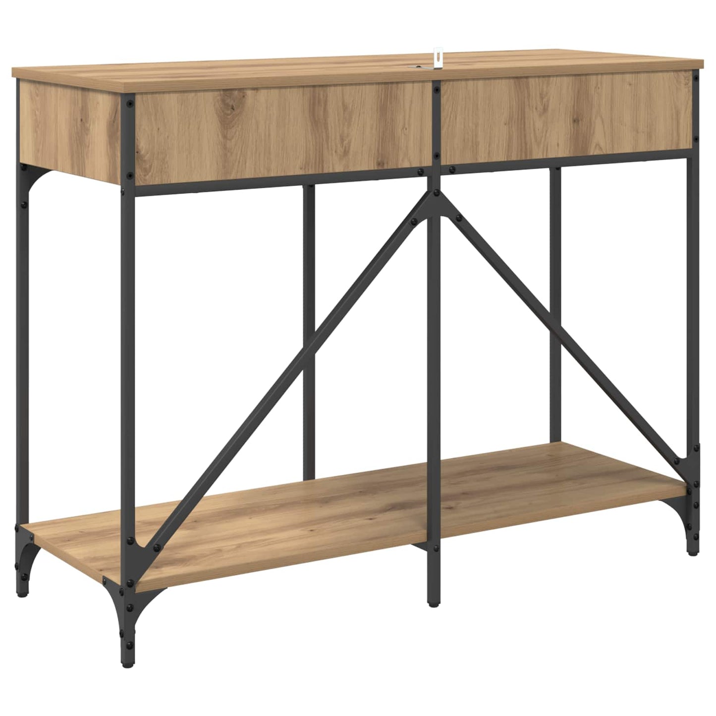 vidaXL Τραπέζι κονσόλας Artisan Oak 100 x 39 x 78,5 εκ