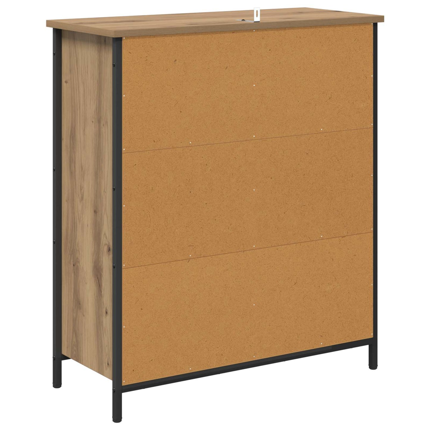 vidaXL Πλαϊνό γραφείο Artisan Oak 70 x 30 x 80 εκ. Επεξεργασμένο ξύλο