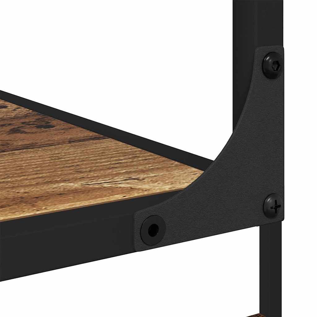 vidaXL Βιβλιοθήκη Παλαιό ξύλο 81 x 36 x 176 εκ Επεξεργασμένο ξύλο