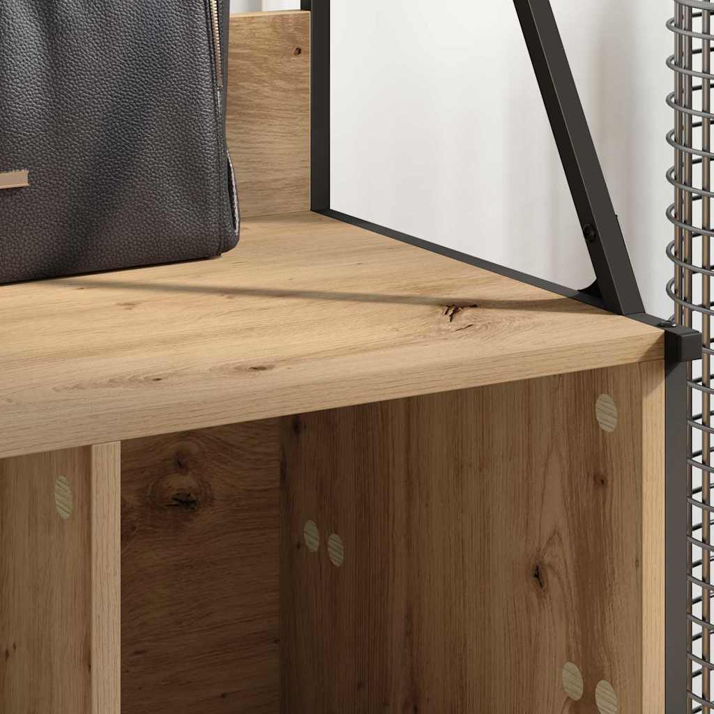 vidaXL Ράφι Ρούχων Artisan Oak 100 x 41 x 184 εκ Επεξεργασμένο ξύλο