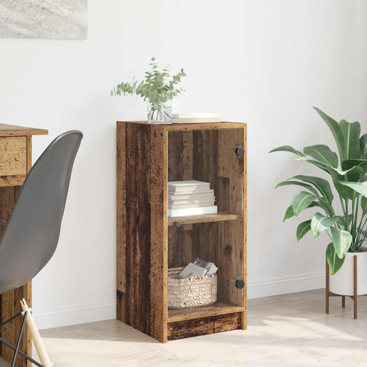 vidaXL Πλαϊνό γραφείο Παλαιό ξύλο 35 x 37 x 76 εκ Επεξεργασμένο ξύλο