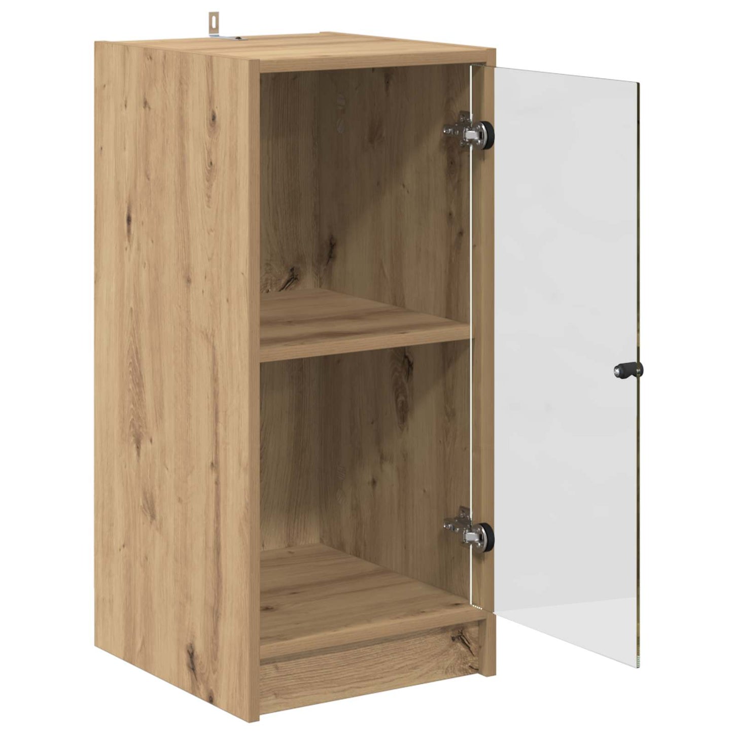 vidaXL Πλαϊνό γραφείο artisan δρυς 35 x 37 x 76 εκ Επεξεργασμένο ξύλο