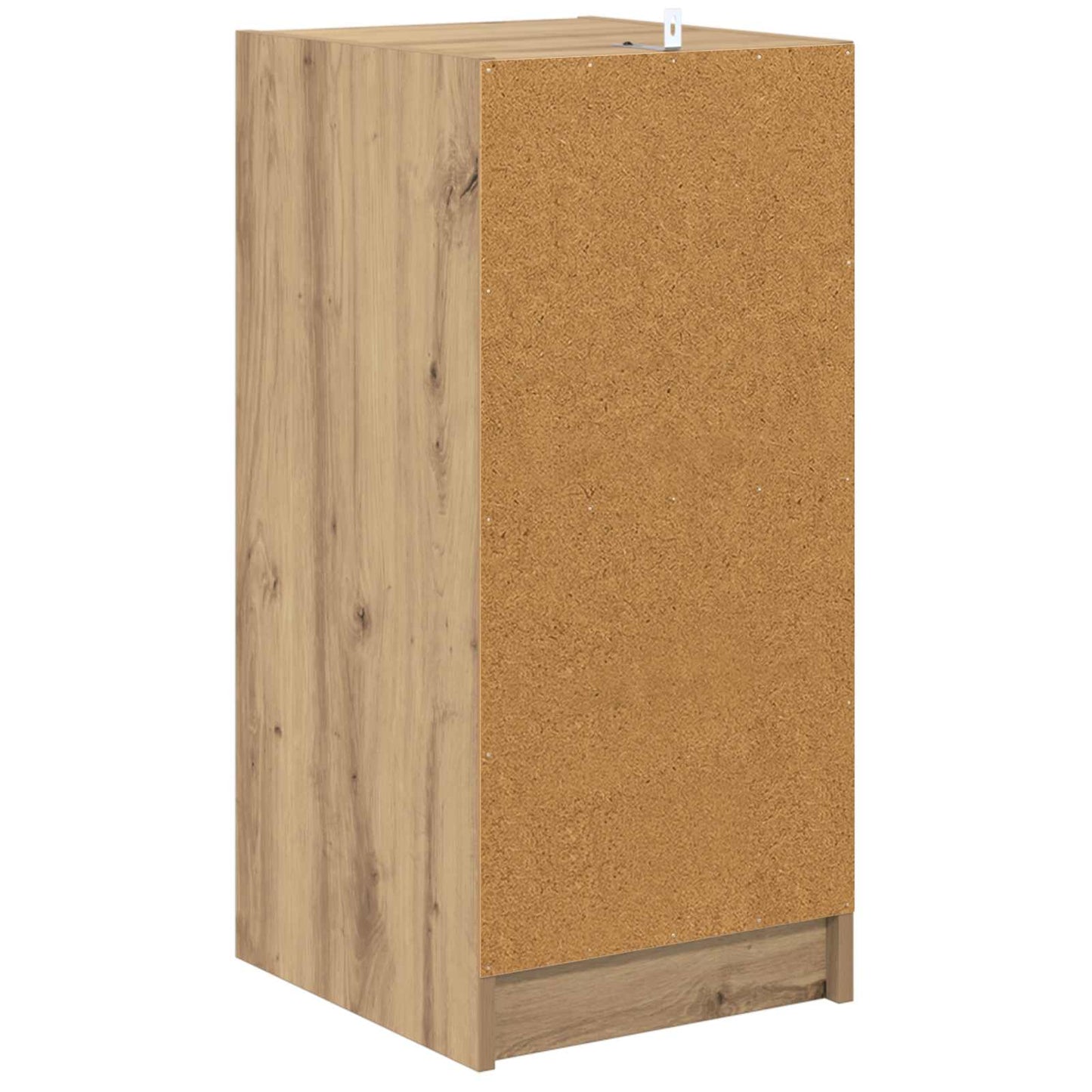 vidaXL Πλαϊνό γραφείο artisan δρυς 35 x 37 x 76 εκ Επεξεργασμένο ξύλο