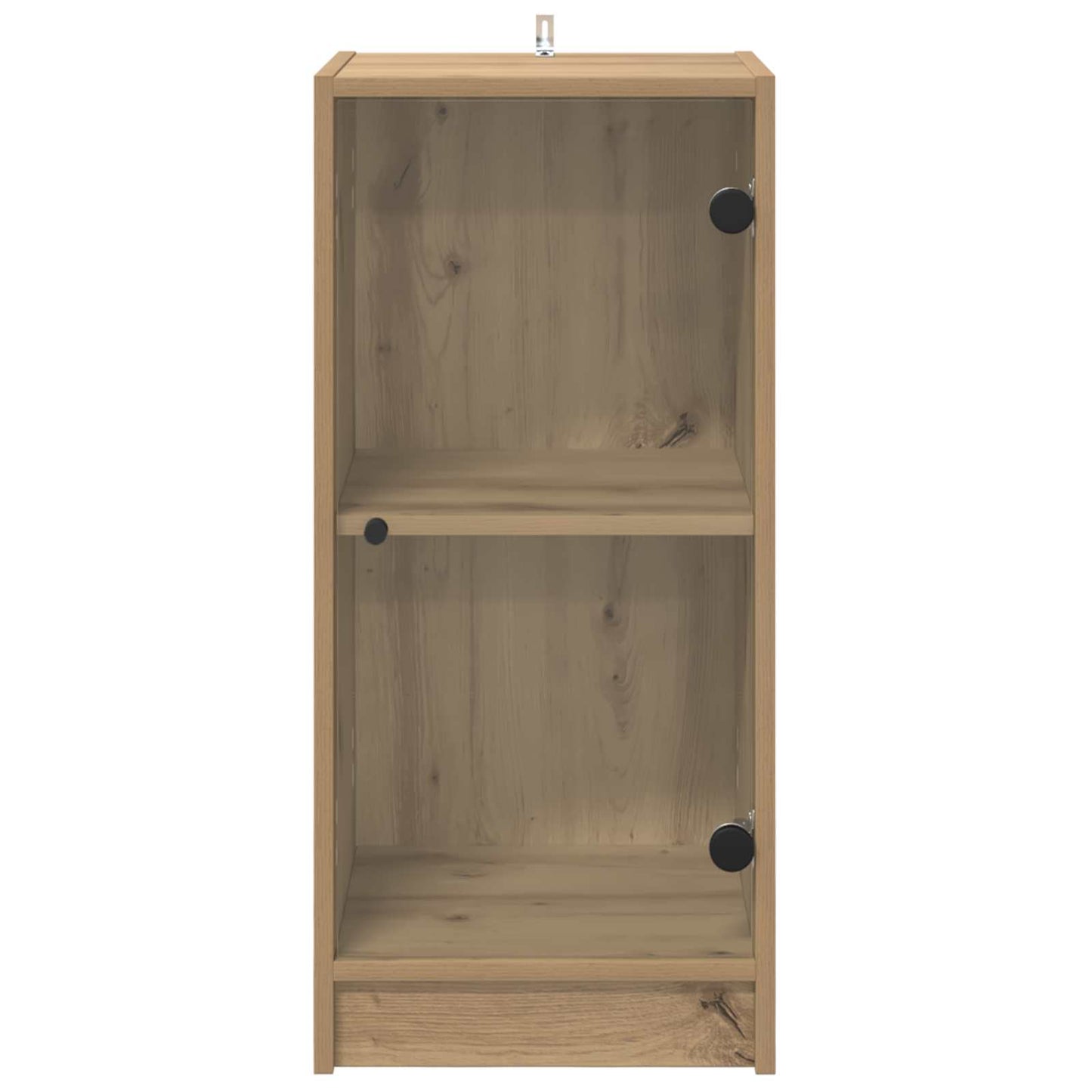 vidaXL Πλαϊνό γραφείο artisan δρυς 35 x 37 x 76 εκ Επεξεργασμένο ξύλο