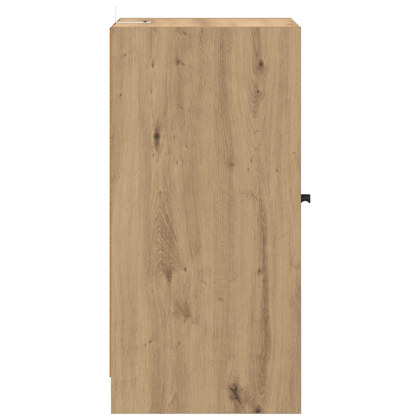 vidaXL Πλαϊνό γραφείο artisan δρυς 35 x 37 x 76 εκ Επεξεργασμένο ξύλο