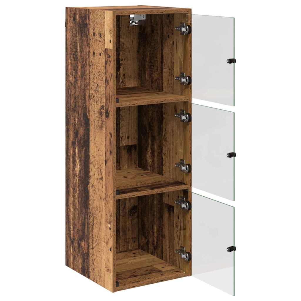 vidaXL Ντουλάπα Τοίχου 35 x 37 x 102 εκ. Επεξεργασμένο Ξύλο Παλιό Ξύλο