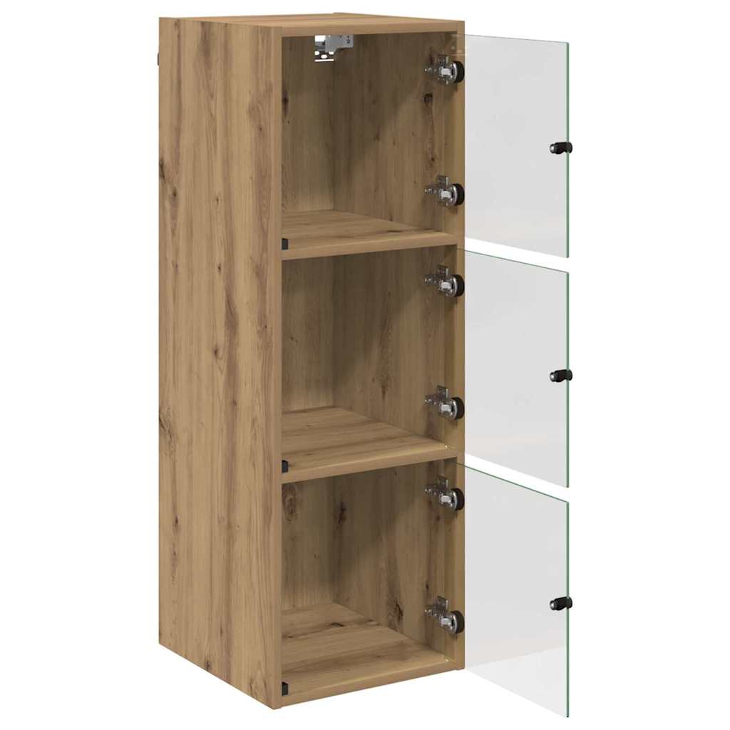 vidaXL Ντουλάπα Τοίχου 35 x 37 x 102 εκ. Επεξεργασμένο Ξύλο