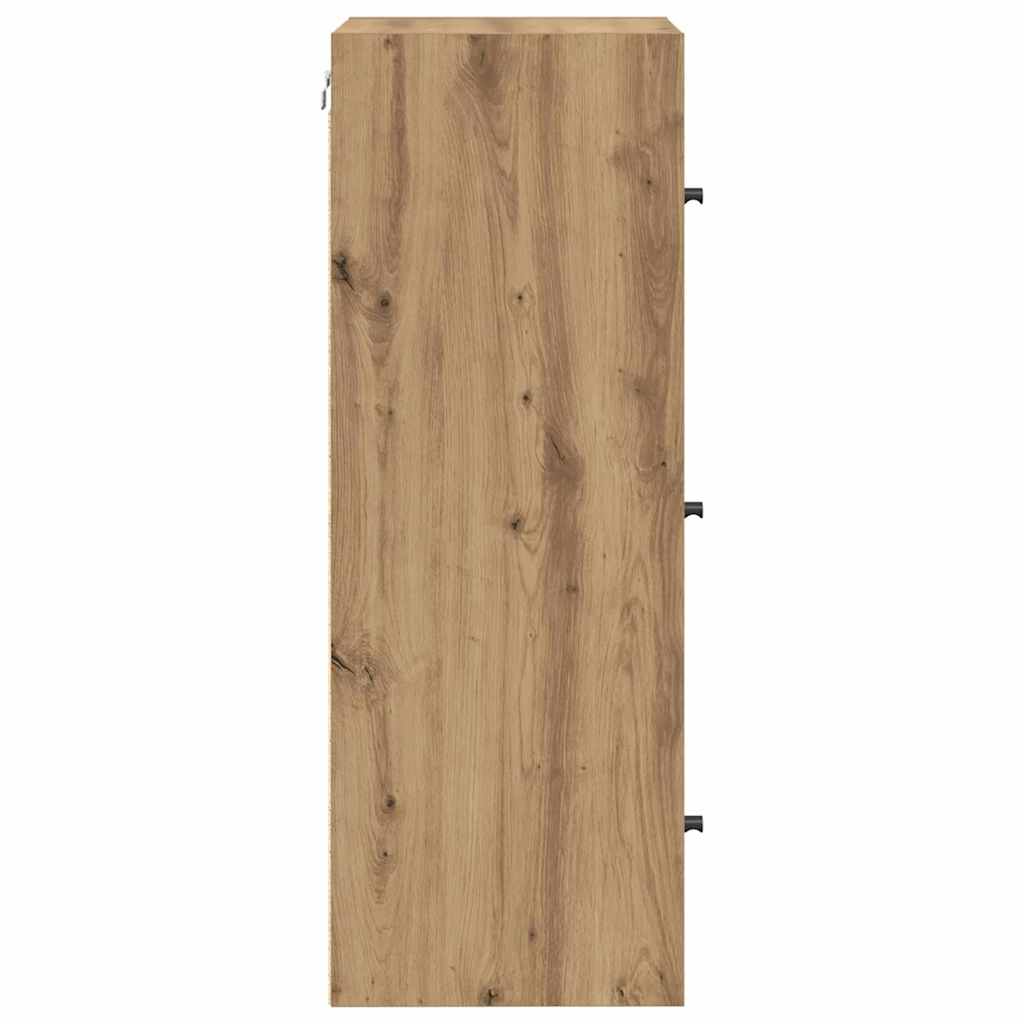 vidaXL Ντουλάπα Τοίχου 35 x 37 x 102 εκ. Επεξεργασμένο Ξύλο