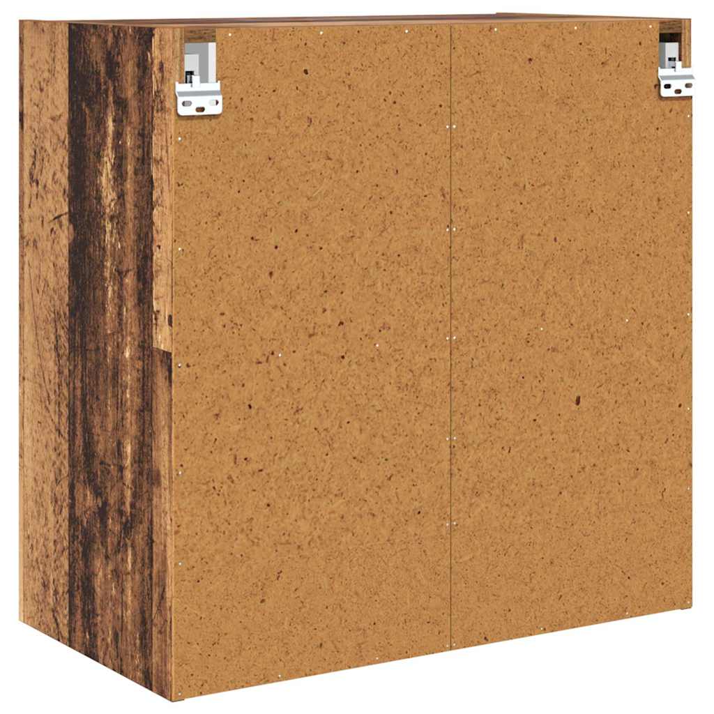 vidaXL Ντουλάπα Τοίχου 68 x 37 x 68,5 εκ Επεξεργασμένο Ξύλο Παλιό Ξύλο