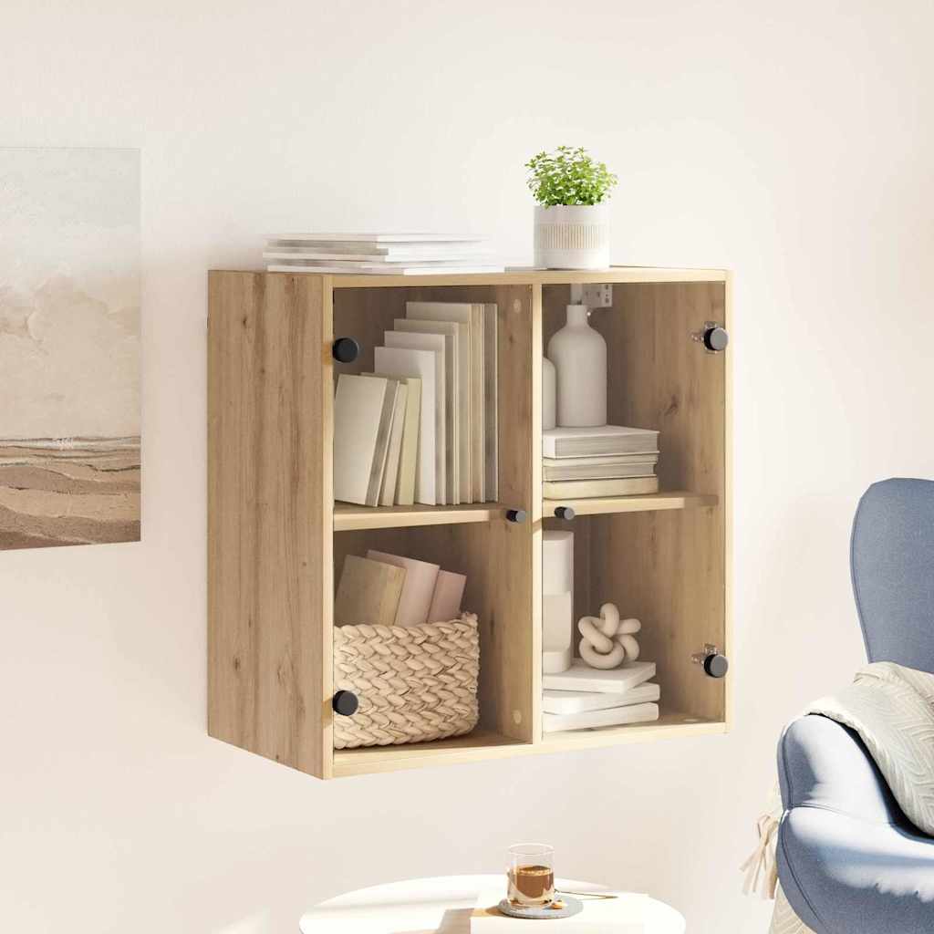 vidaXL Ντουλάπα Τοίχου 68 x 37 x 68,5 εκ Επεξεργασμένο Ξύλο