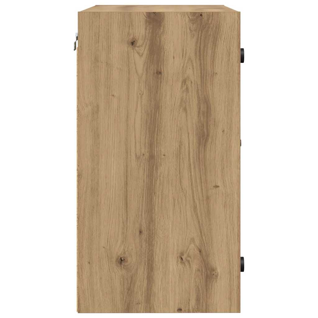 vidaXL Ντουλάπα Τοίχου 68 x 37 x 68,5 εκ Επεξεργασμένο Ξύλο