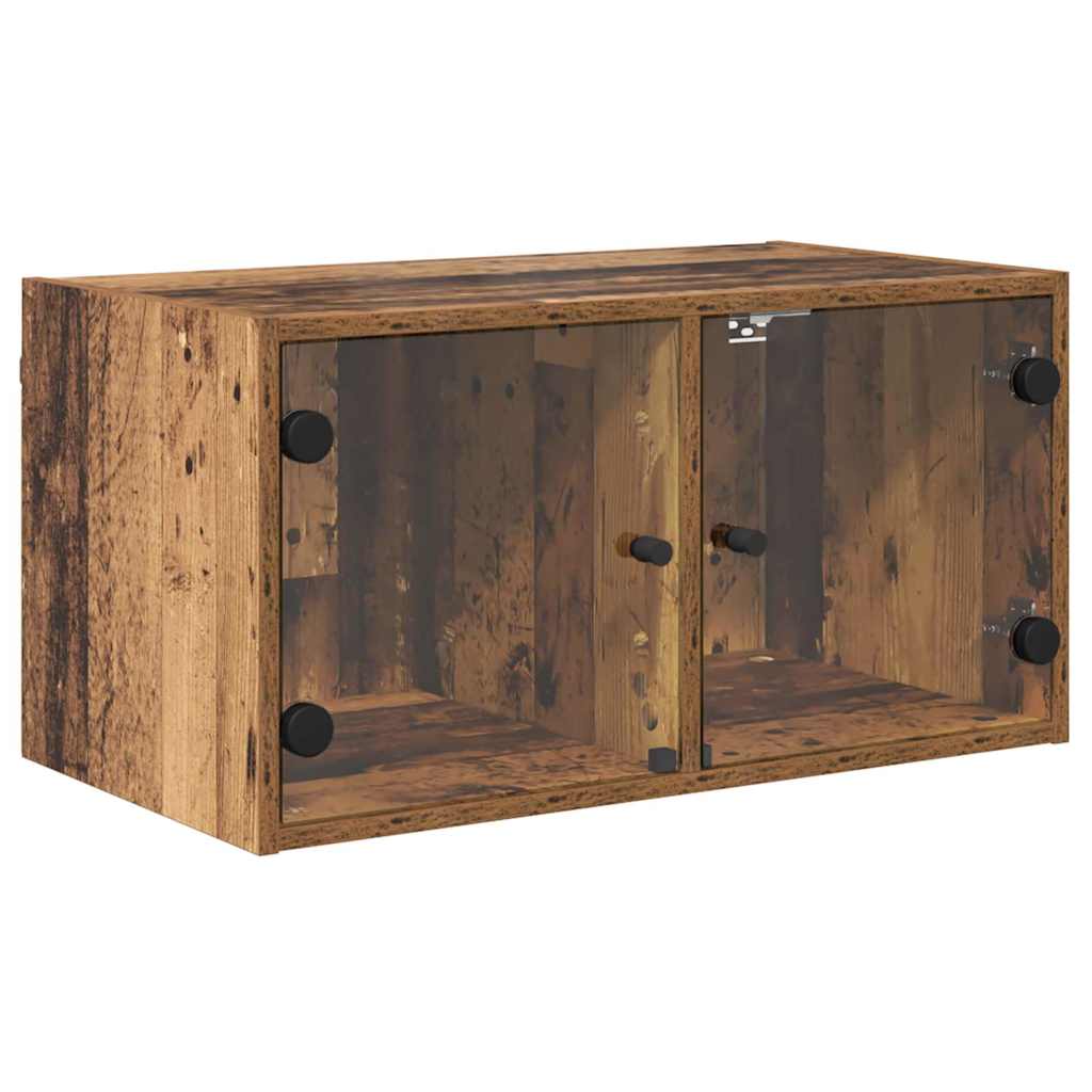 vidaXL Ντουλάπα Τοίχου 68 x 37 x 35 εκ Επεξεργασμένο Ξύλο Παλιό Ξύλο