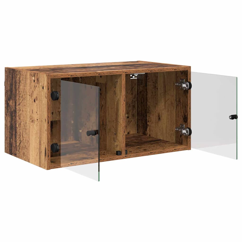 vidaXL Ντουλάπα Τοίχου 68 x 37 x 35 εκ Επεξεργασμένο Ξύλο Παλιό Ξύλο