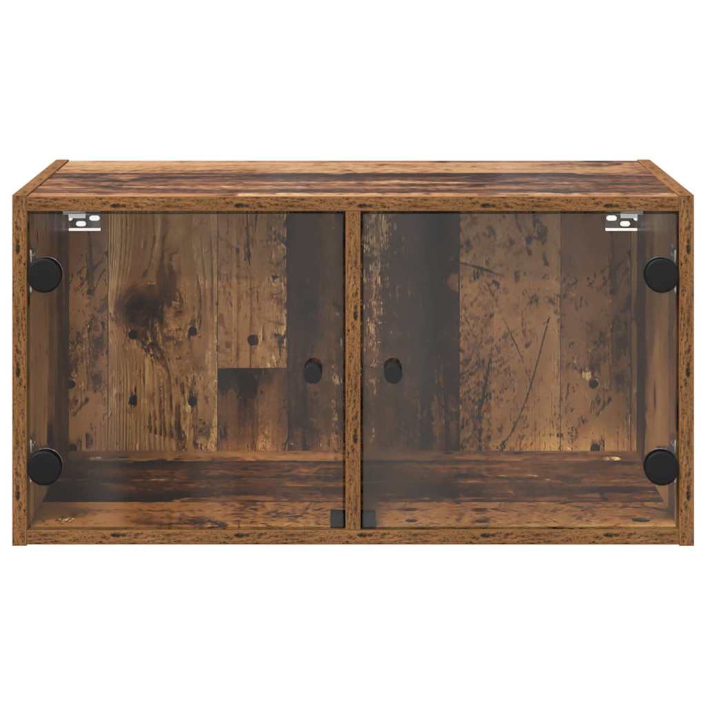 vidaXL Ντουλάπα Τοίχου 68 x 37 x 35 εκ Επεξεργασμένο Ξύλο Παλιό Ξύλο