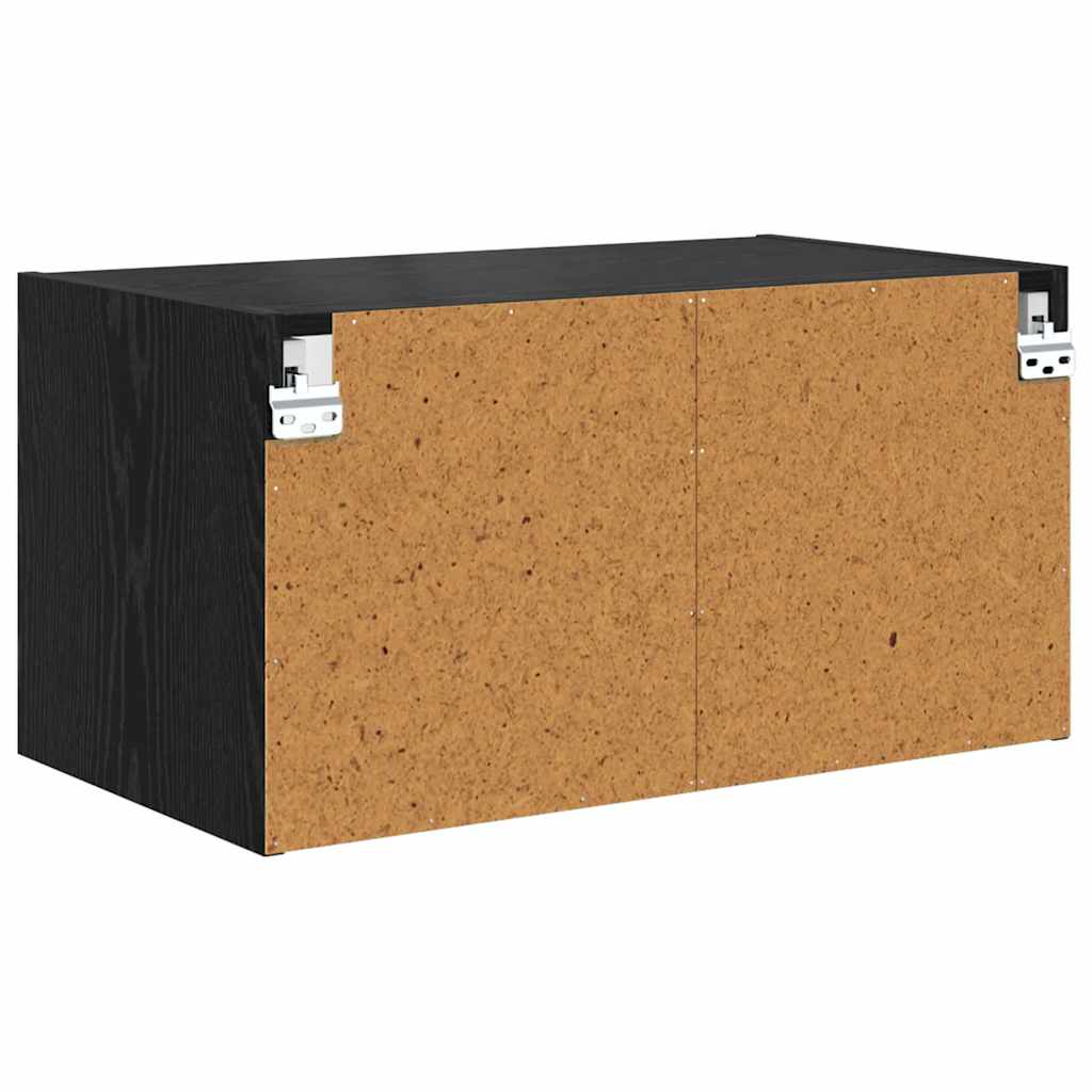vidaXL Ντουλάπια Τοίχου 2 τμχ. 68 x 37 x 35 εκ Επεξεργασμένο Ξύλο