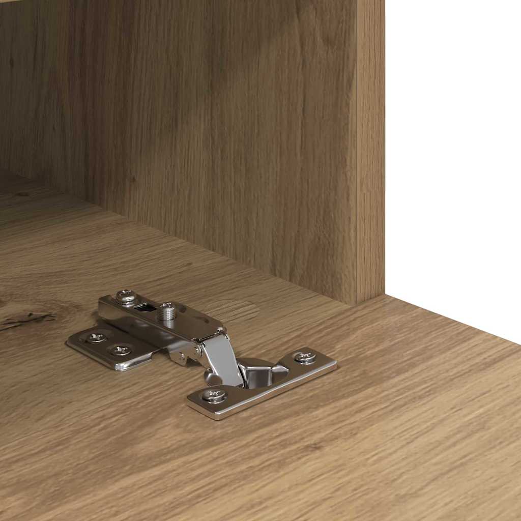 vidaXL Βάσεις τηλεόρασης Επιτοίχιο 2 pcs Artisan Oak 60 x 30 x 30 cm