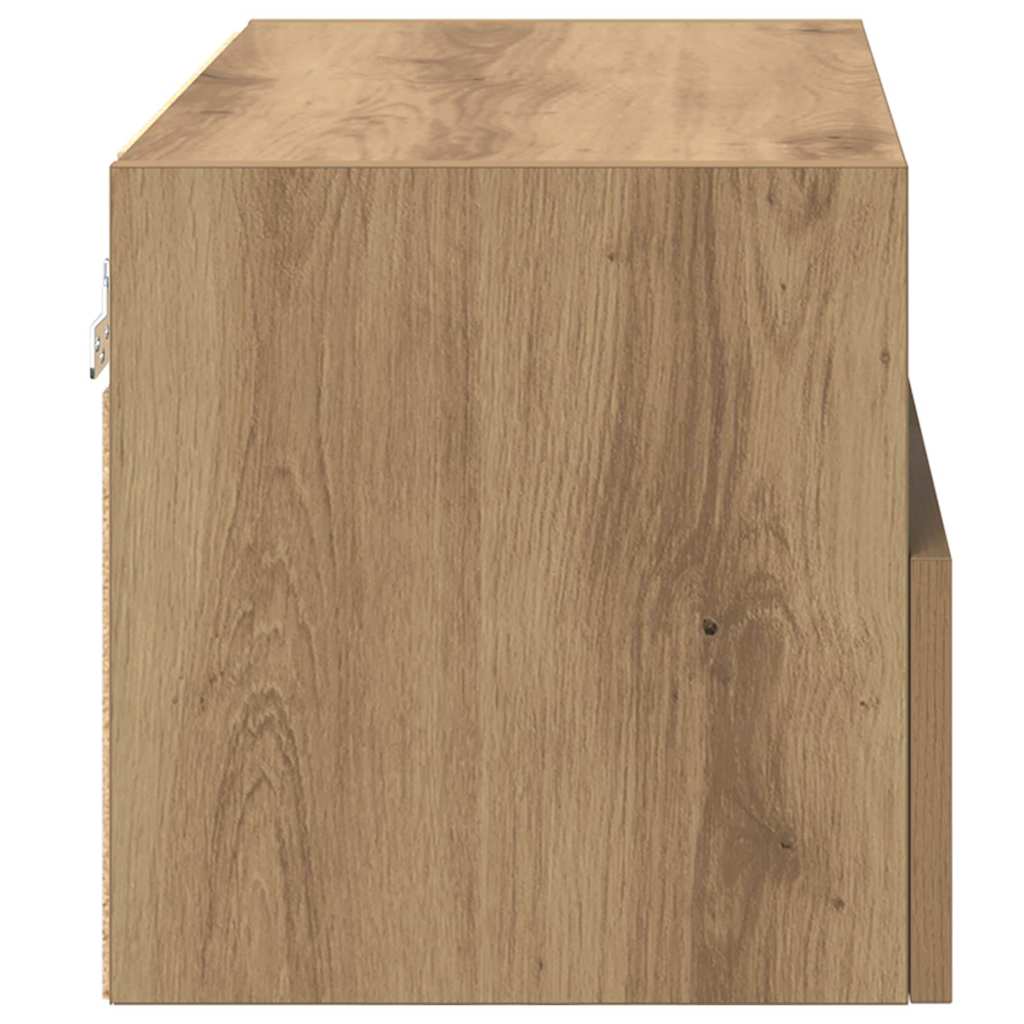 vidaXL Βάσεις τηλεόρασης Επιτοίχιο 2 pcs Artisan Oak 60 x 30 x 30 cm