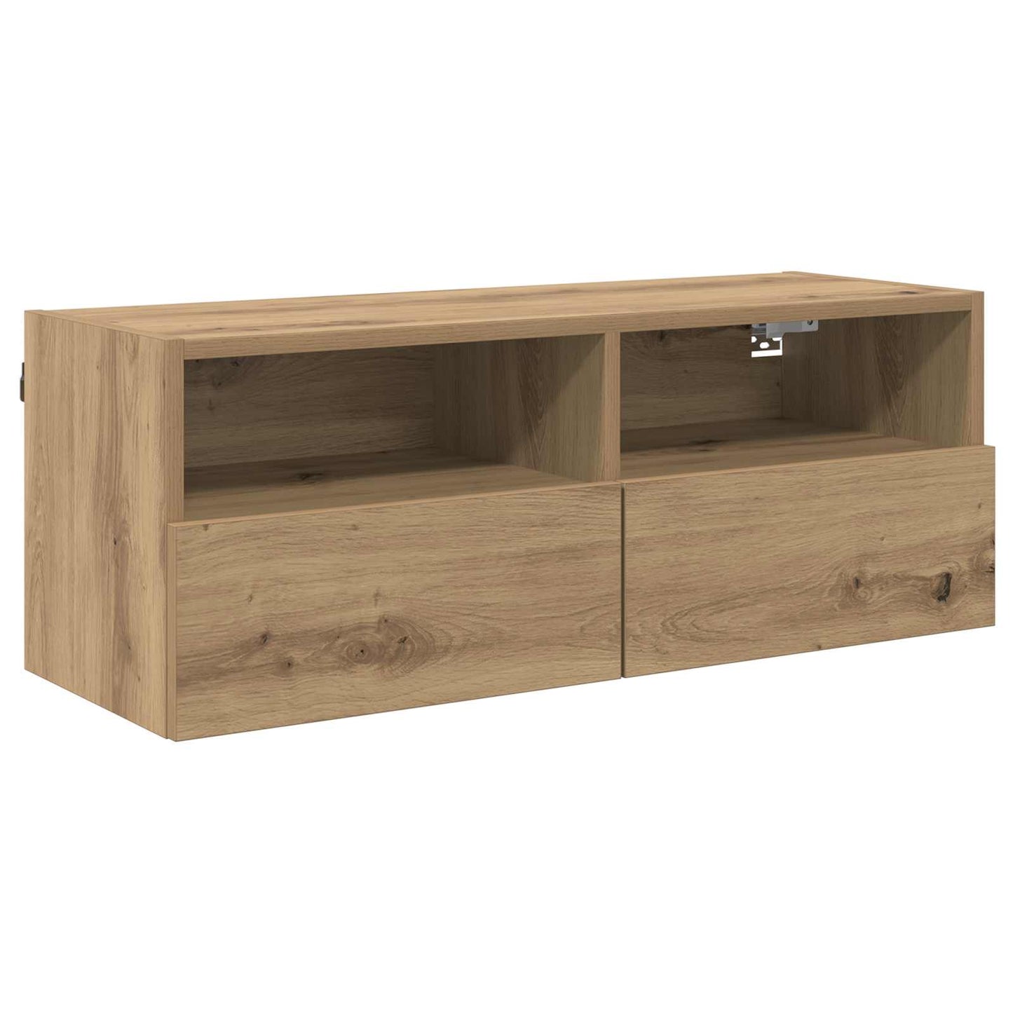 vidaXL Ντουλάπι Τηλεόρασης Τοίχου 80 x 30 x 30 εκ Artisan Oak