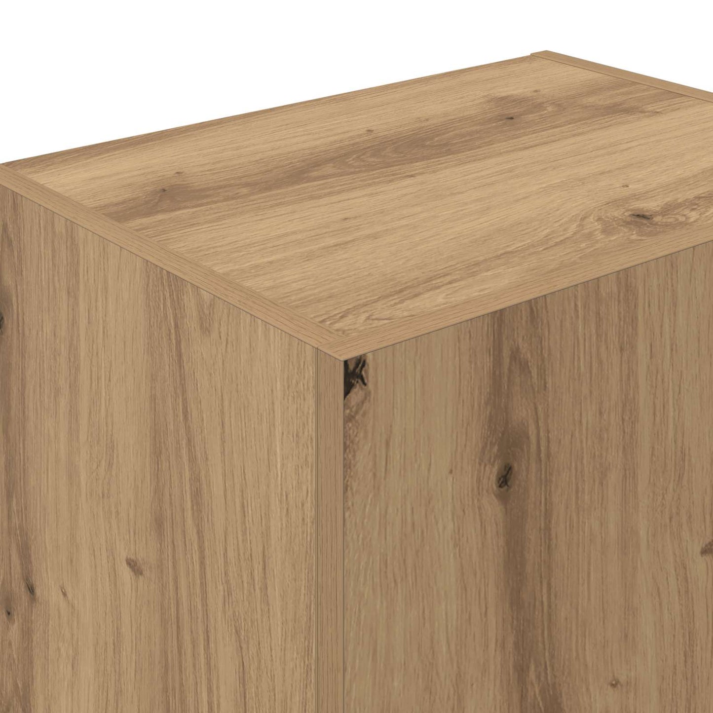 vidaXL Ντουλάπι Τηλεόρασης Τοίχου 40,5 x 30 x 102 εκ. Artisan Oak