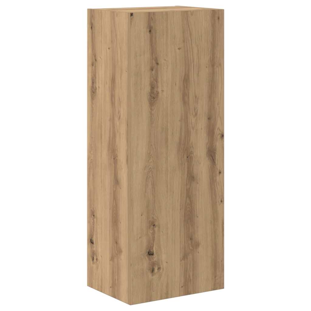 vidaXL Ντουλάπι Τηλεόρασης Τοίχου Artisan Oak 40,5 x 30 x 102 εκ.