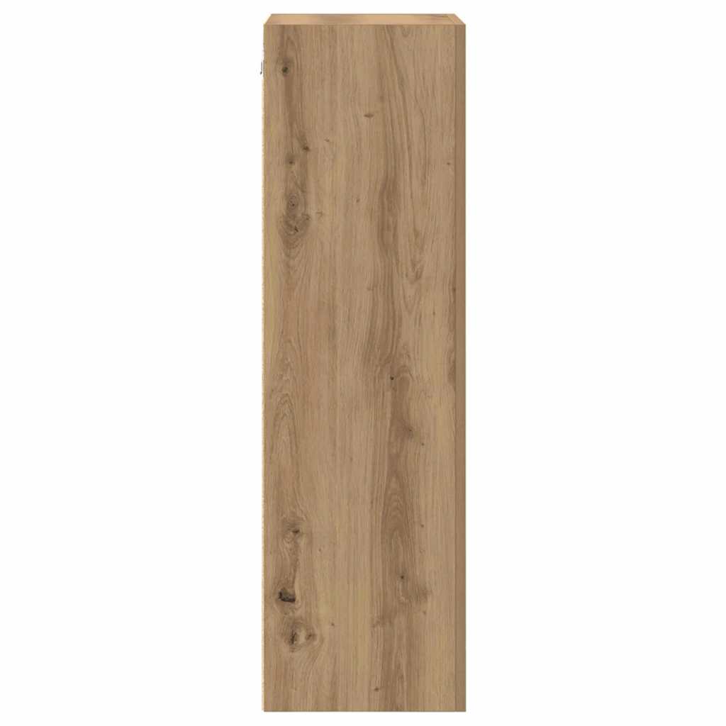 vidaXL Ντουλάπι Τηλεόρασης Τοίχου Artisan Oak 40,5 x 30 x 102 εκ.
