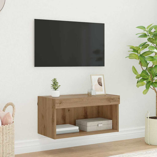 vidaXL Ντουλάπι TV Artisan Oak 60 x 30 x 30 cm Επεξεργασμένο ξύλο