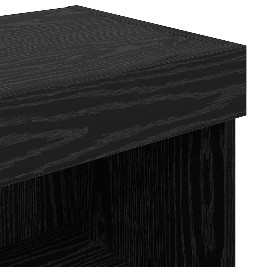 vidaXL Ντουλάπι TV Μαύρη Οξυά 60 x 30 x 30 cm Επεξεργασμένο ξύλο